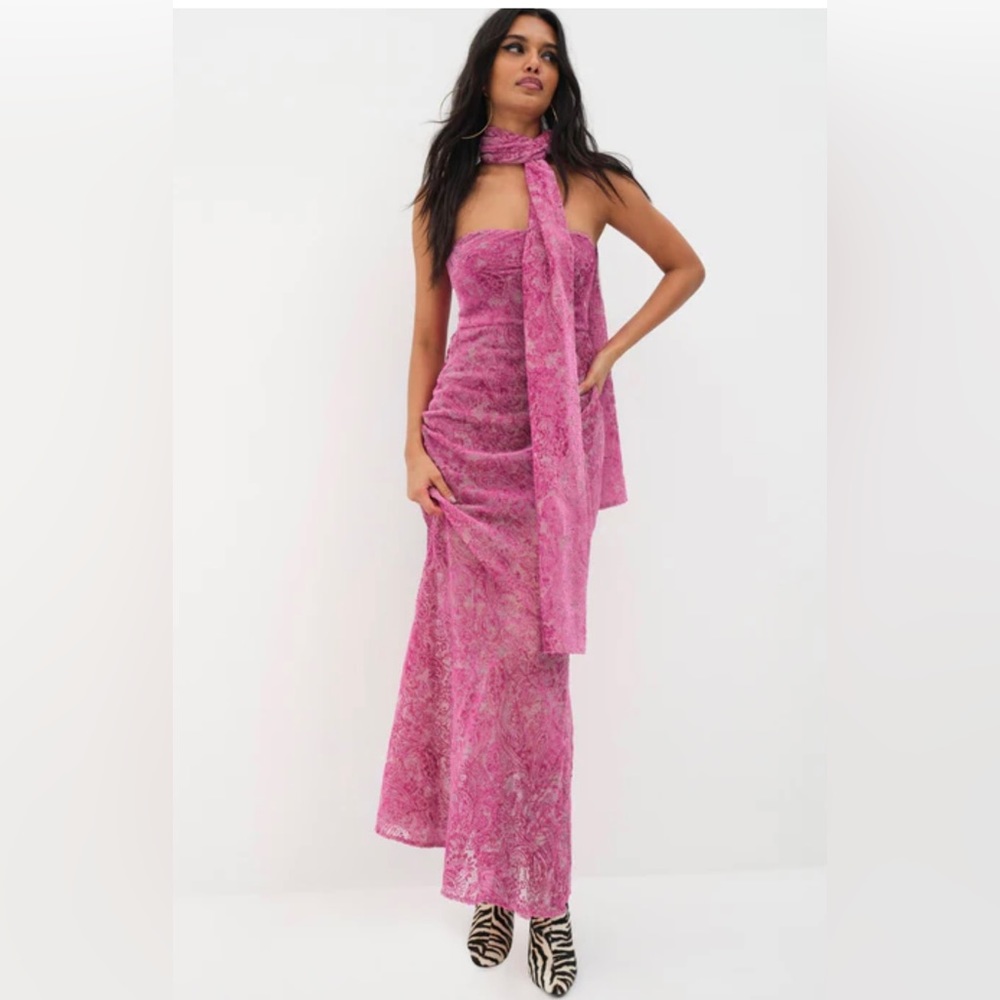 For Love & Lemons Francesca Maxi Dress